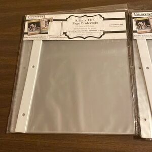 8.5 in x 11 Page Protectors 10 Top losing Sheet Protectors